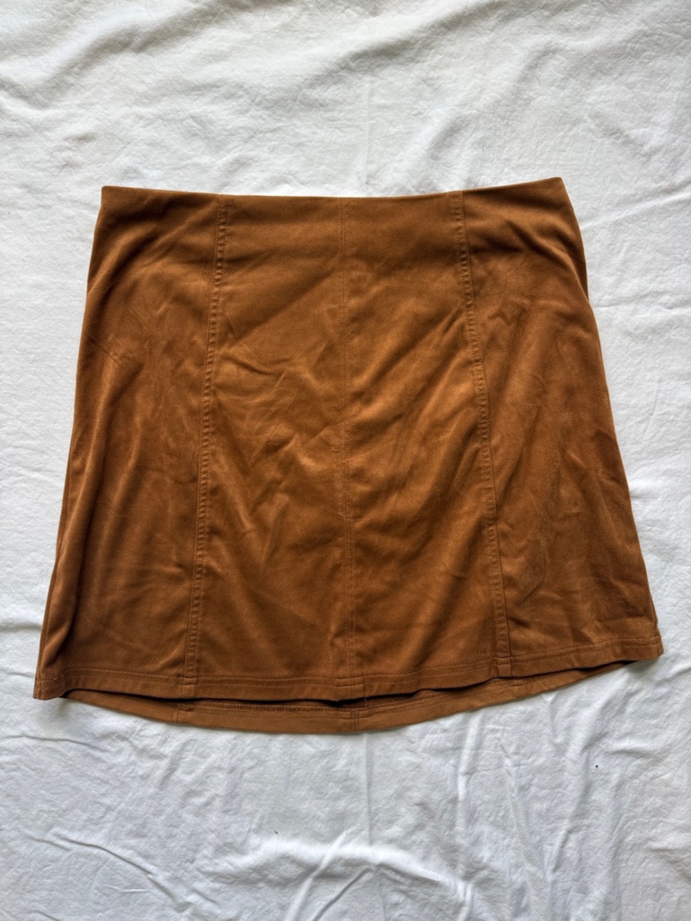 miami Tan A-Line Skirt